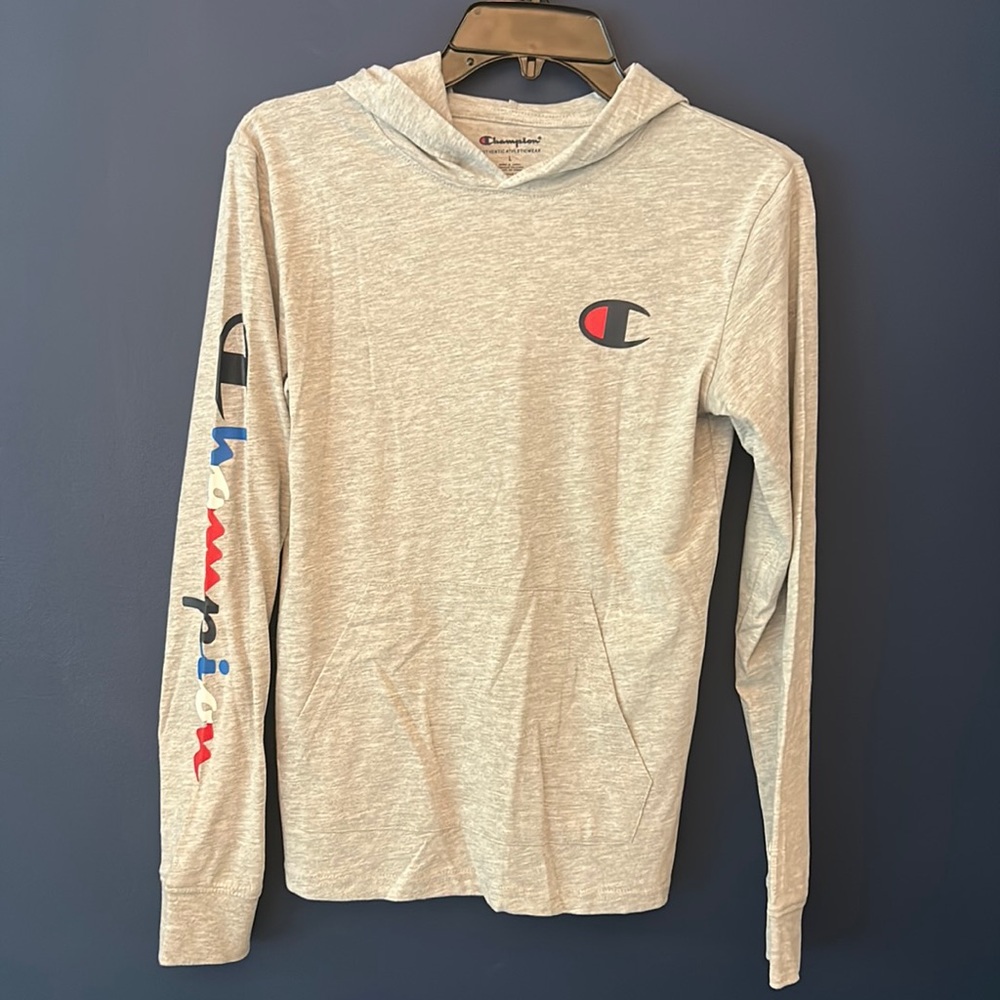 NWT Champion tee shirt hoodie